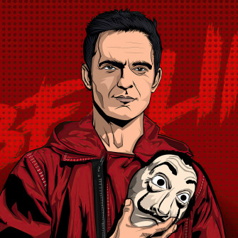 Berlin In Money Heist iPad Air HD 4k Wallpaper Image