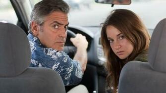 Wallpaper The Descendants George Clooney Shayleen Woodley HD