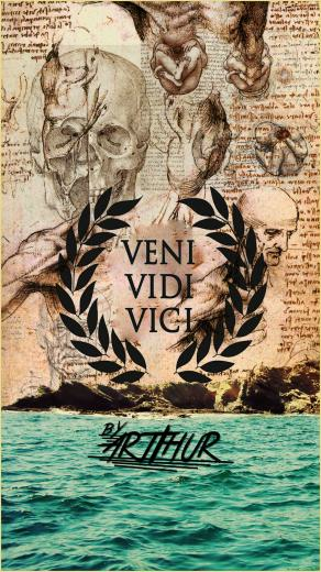 Wallpaper Veni Vidi Vici Davinci Old