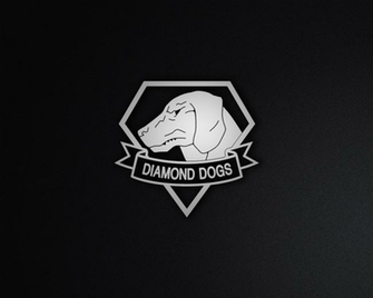 Diamond Dogs Black And White By Chemyakin