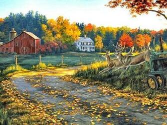 Pin Fall Farm Scenes