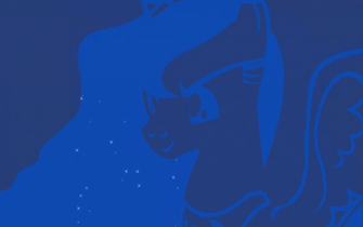 Luna Navy Blue Wallpaper By Bronygamer
