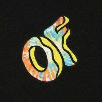Odd Future Logo Black Awesome Donuts Tee