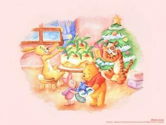 Winnie The Pooh Christmas Wallpaper