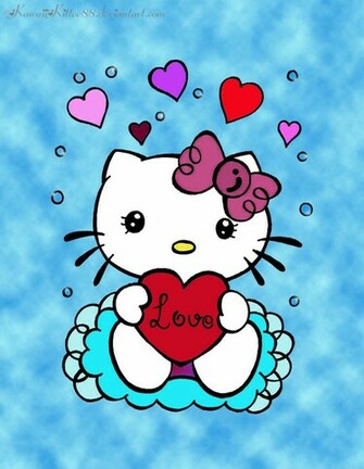 Valentine Hello Kitty By Witchrhi