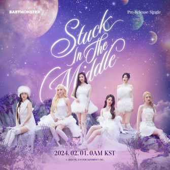 Babymonster Drop Teaser Poster For Stuck In The Middle Pre Wallpaper