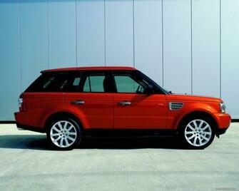 Red Land Rover Range Port A Side Cars