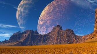 Ultra HD Wallpaper 4k Two Moon
