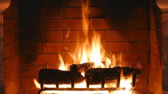 Fireplace Desktop Wallpaper HD
