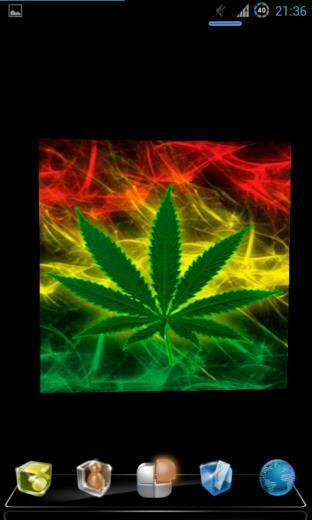 Marijuana Live Wallpaper 3d Screenshot
