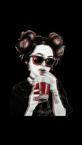 Glitch Wallpaper Cute