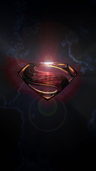 Superman Logo iPhone Wallpaper HD