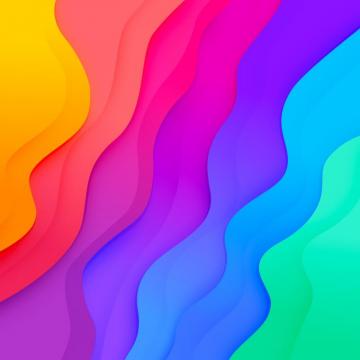 Wav Y A Set Of Colorful Wallpaper