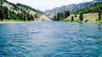 River S Edge Fall Water Wallpaper Full