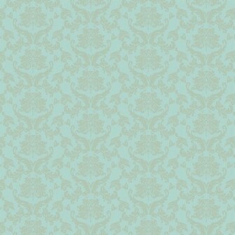 Antonelli Damask Good Hotel Flocked Blue Large Scale Over