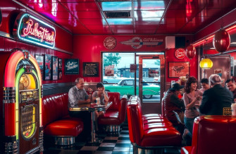 50s Diner Wallpaper