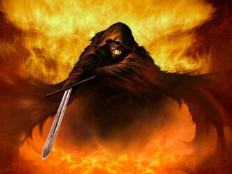 Death Demon Wallpaper Stock Photos