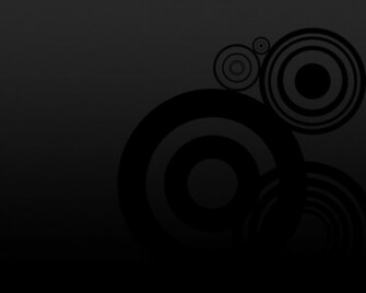 Black HD Wallpaper Circles