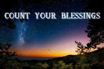 Count Your Blessings Daily Wallpaper Image In The Secret Club