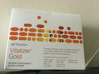 Shaklee Vitalizer Gold Vita Strips With Vitamin K Exp Jan