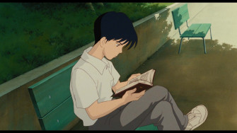 Scenic Overlooking The Town In Whisper Of Heart