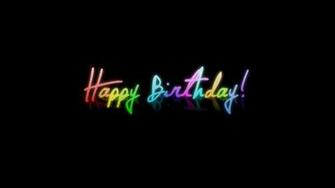 Colorful Happy BirtHDay HD Wallpaper For Your Desktop Background You