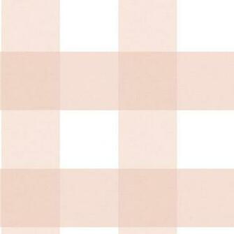 Chesapeake Sq Ft Selah Light Pink Gingham Wallpaper