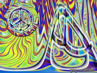 Peace Sign Desktop Wallpaper Colorful
