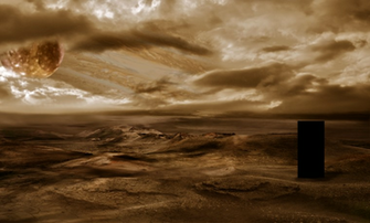 Monolith Wallpaper By Basement Aviator