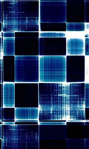 Galaxy S Ii I9100 Mobile Wallpaper Blue Checkered Pattern