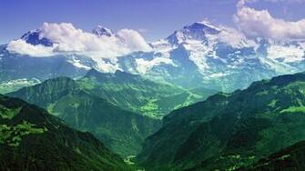 The Mighty Jungfrau Bernese Alps Switzerland