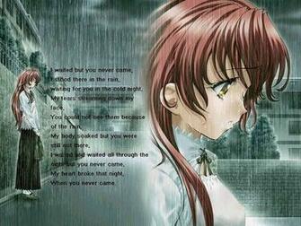 Anime Love Quotes Wallpaper
