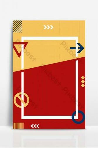 Red Orange Geometric Lines Promo Background Background Psd