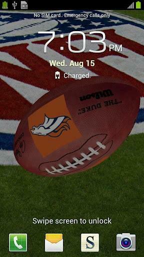 Bigger Denver Broncos Live Wallpaper For Android Screenshot
