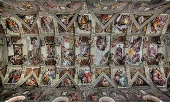 Sistine Chapel Ceiling HD Wallpaper Background Image