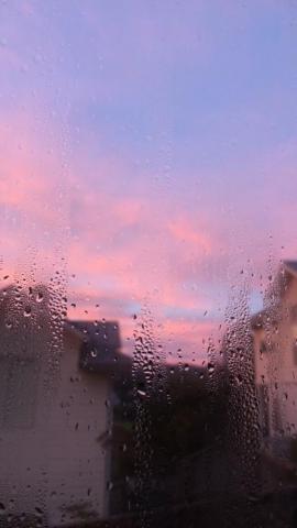 Aesthetic Rain Wallpaper Top Background