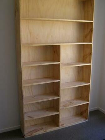 Empty Bookshelf Wallpaper