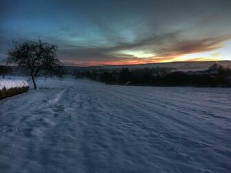 Winter Sunrise Wallpaper