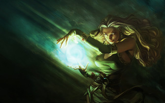Enchantress Glow Wallpaper