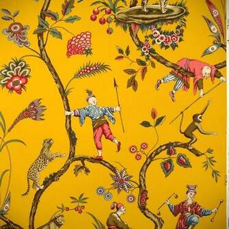 Scalamandre Chinoise Exotique Wallpaper Oriente
