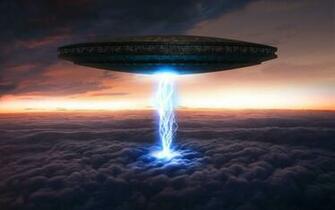 Wallpaper Ufo Digital Art