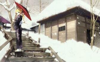 Winter Anime Wallpaper