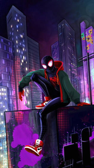 Spider Man Miles Mobile Wallpaper HD Walls