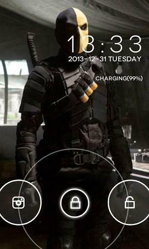 Bigger Deathstroke Go Locker For Android Screenshot