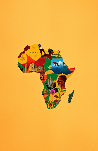 Africa Map Wallpaper