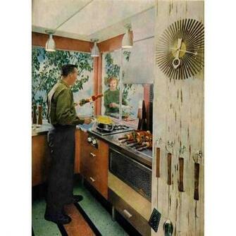 Atomic Age Retro Wallpaper