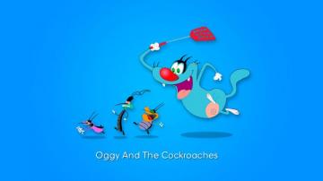 Wallpaper Oggy And The Cockroaches On