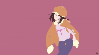 Nadeko Sengoku Bakemonogatari Minimalism By Greenmapple17 On