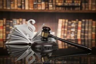 Law Books Mallet Of The Judge Courtroom Background License