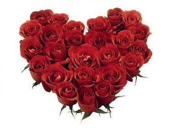 Red Roses Heart Desktop Pc And Mac Wallpaper